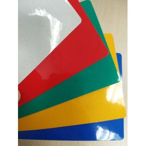 Permanent Glue PET Material Glassbeads Reflective Vinyl Sticker For Cutting