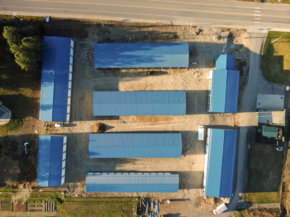 Steel Farming Industrial Prefabricated Shed Building with Welding Processing Service