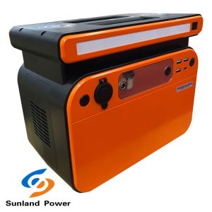 Off Grid Solar Power Station Energy System 500w Portable Solar Generator For