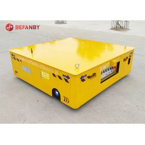 Q235B Steel Wireless Trackless Transfer Cart Battery Driven 25 Tons