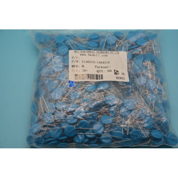 Quality PSpice models 430V 14mm 14D431K Metal Oxide Varistor wholesale