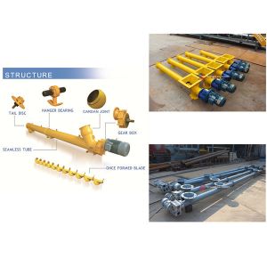 Cheap Automatic Carbon Steel Fertilize Auger Screw Feeder for sale
