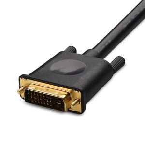 ROHS DVI-I 24+5 Pin To VGA Cable LVDS LCD Assembly Connector OEM / ODM