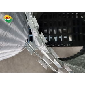 Cross Razor Type And Steel Wire Material Anti-Rust Razor Blade Concertina Barbed