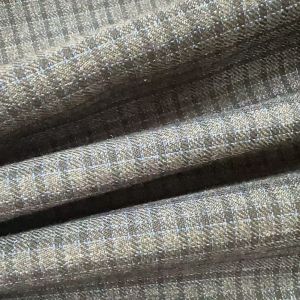 Polyester/Rayon Check Fabric Piece Dyed Quality for Lady′s Jacket, Suit
