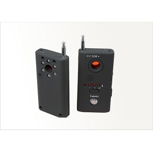 Radio frequency signal detector cc308 camera scans GSM alarm GPS detector 1mhz-6