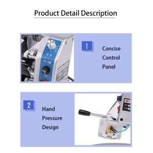 Portable Manual Ribbon Coding Machine High Precision Heat Resistance