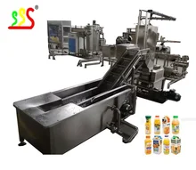 Cheap PLC Control Fruit Vegetable Processing Line With Drying Method 1 - 5t/H Capacity for sale