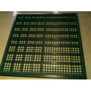 Cheap PVC / HPL Type Perforated Raised Floor 600× 600×35 mm for sale