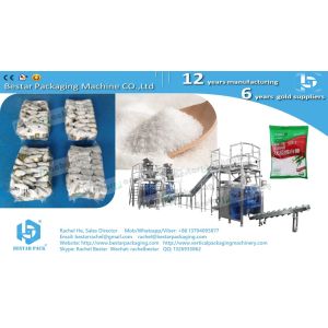 Automatic packaging machine with 12 heads scale counting and weighing both