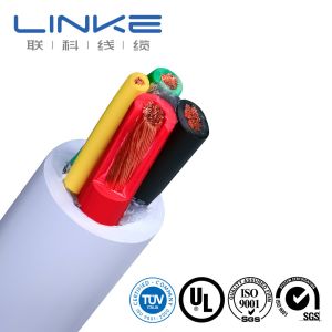 Custom EV Charging Cable with Stranded Conductor Type and Round Wire Material