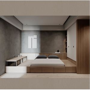 ODM Bedroom Wardrobe Closets Simplicity Children with 2 layer 400mm