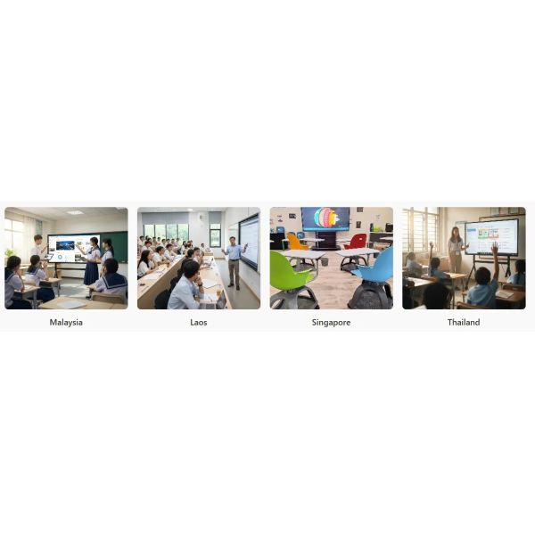 Android AI Interactive Whiteboard with EDLA Ecosystem Wireless Screen Sharing and Remote Device Management