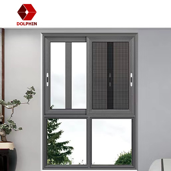 Architectural Aluminium Frame Sliding Window Residential Aluminum Door And