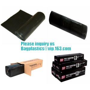 China Pe plastic film construction plastic sheeting, 2 Mil Transparent White Plastic Poly Sheeting, Automotive Plastic Sheetin on sale