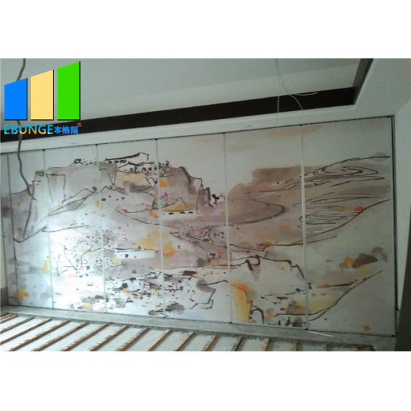 Quality Office Fireproof Acoustic Folding Door Removable Wall Partitions Philippines wholesale