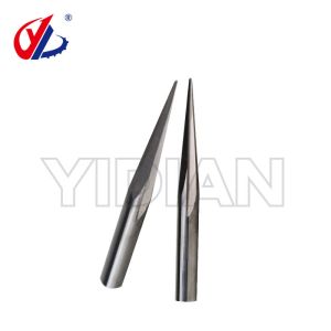 Double Edged Straight Groove Pointed Knife CNC Cutting Tool