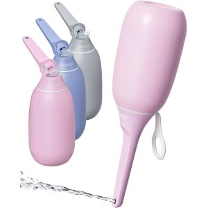 New Portable Silicone Waterproof Eco-Friendly Wall-Mounted Bidet Sprayer Bottle High Pressure Cleaning