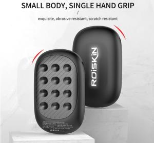 China 2019 New Portable Built-in Cable Power Bank 10000mAH With Suction Cup、LED Light-Up Logo and Wireless Charging Function on sale