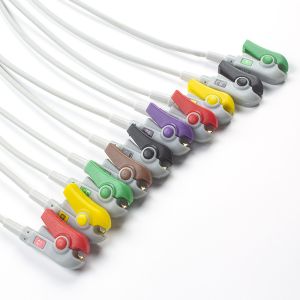 Conmed EKG Lead Compatible with Latex-free 10Lead ECG Diagnostic Cable IEC
