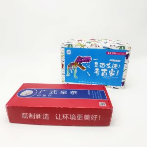 Cold Adapt Moisture Resistance Corrugated Plastic Storage Boxes Dimsum Package