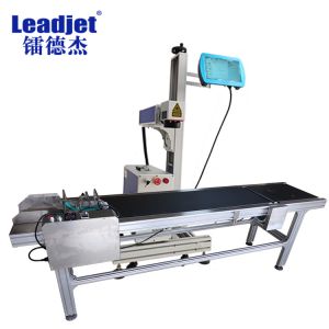 220V Expiry Date Code Printer , 1kVA Laser Batch Coding Machine For Engraving