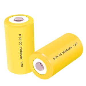 Rechargeable Nicd Nickle Cadmium Battery For Power Tools Lighting