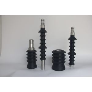 Anti Rotation Cementing Bottom Plug Oil-Cementing Rubber Plug With Plastic Core