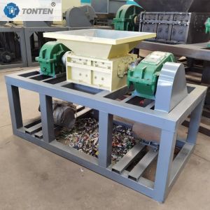 Wood Cardboard Circuit Board Zinc Double Shaft Shredder Machine