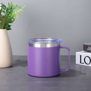 14 oz coffee insulated mug with Slider Lid