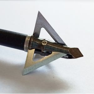 100 Grain 3blade Hunting Archery Broadhead Field Point Arrow Tips Fixing Type