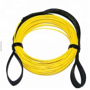 SM MM Fiber Optic MTP MPO Patch Cord With Pulling Eye