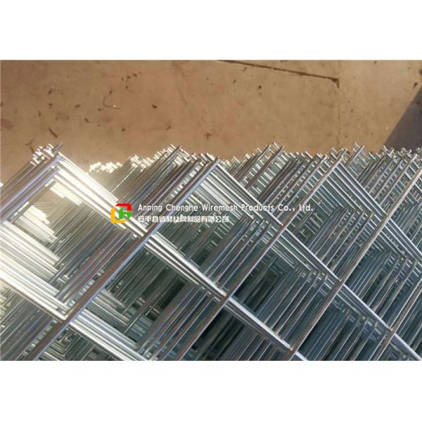 Diagonal Square Hole Welded Wire Mesh Electro Galvanized For Ornamental /