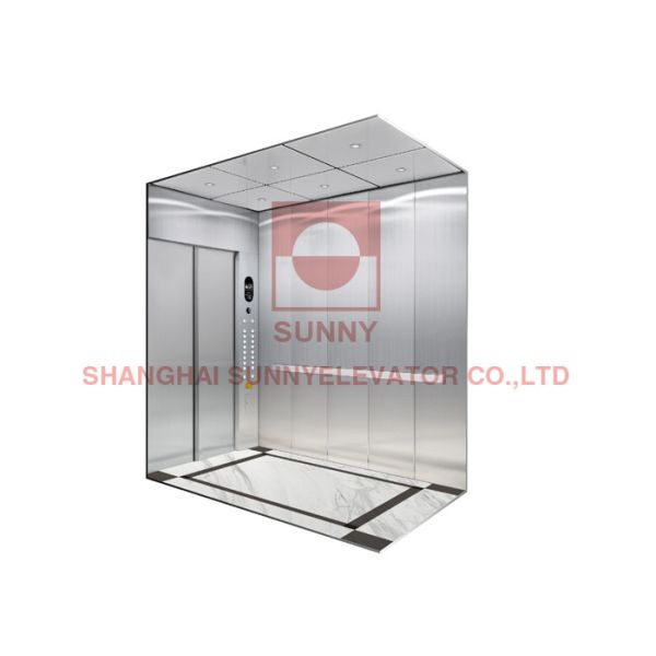 Hairline Stainless Steel Cargo Elevator Made In China With Quick Response And