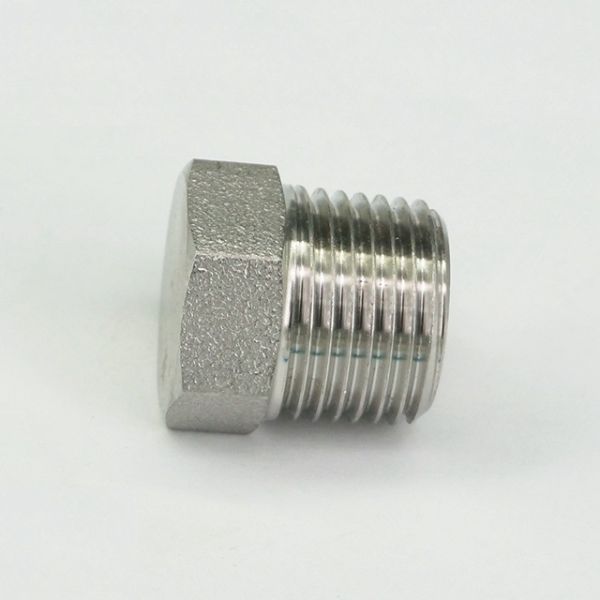 Seamless ASME B16.11 Male Threaded Forged Hex Head