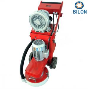 Cheap 380V Road Construction Machinery  ,  Small Manual Concrete Ground Epoxy Floor Grinding Machine With Vacuum 3KW for sale
