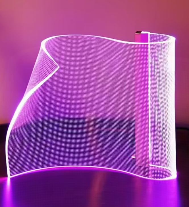 Indoor P20 Ultra-Thin Transparent LED Film Display with 2500Nits Brightness