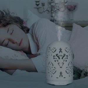 7.2W 100ml Ceramic Ultrasonic Diffuser Essential Oil Reed Diffuser