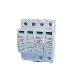 Metal Box 385V Power Surge Protection Device , 20KA Surge Protector Against