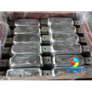 Bolt-on Type Zinc Anode for Hull Outfitting Equipment for Hull