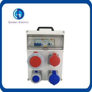 Portable Combination Distribution Box with Industrial Socket Customized and