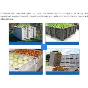 Light weight one time plastic pallets for transport and storage, Heavy duty
