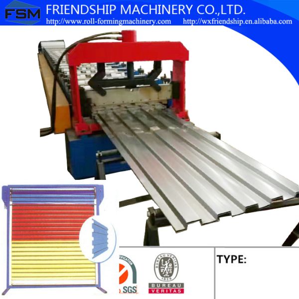 18.5kw Power Stell Door Shelf Panel Roll Forming Machinery 1250mm Coil Width