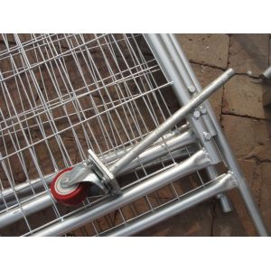 Heavy Duty HDG Temporary Fence For Construction Temporary Safety Fence