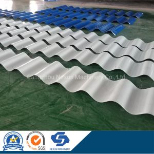 Automatic Control Corrugated Roofing Sheet Roll Forming Machine with Hydraulic