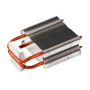 Anodized Copper Heat Pipe Heatsink Skived Fin Heat Dissipation