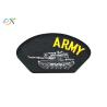 Buy cheap Black Embroidered Army Patches , Custom Made Embroidered Patches With Gold from wholesalers