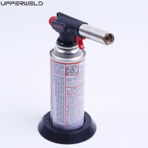 Upper Propane Kitchen Lighters Butane Gas Torch for Portable High Intensity Blow