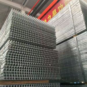 China Steel Grating Stair Treads, serrated surface Anti-Slip on sale