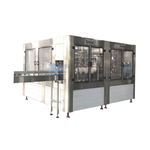 Purified Drinking Mineral Water Filling Machines For 3L - 15L Big Bottle Jar